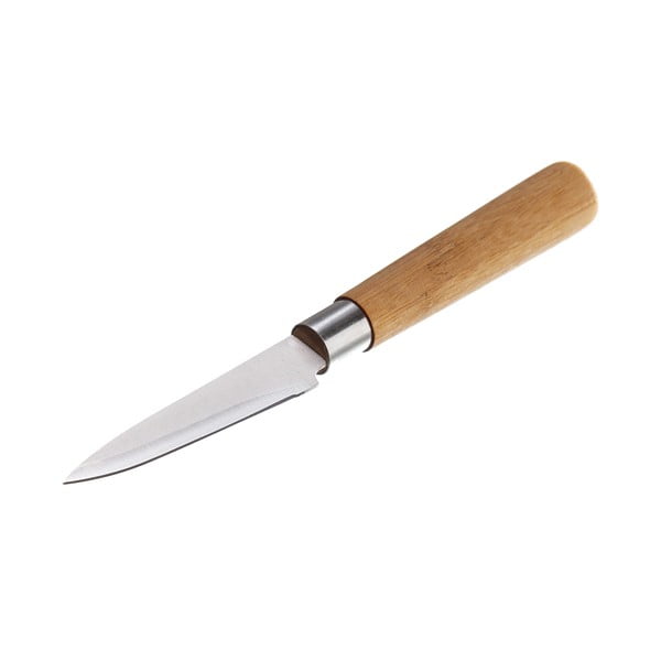 Špikovací nôž Unimasa z antikoro ocele a bambusu, dĺžka 19,5 cm