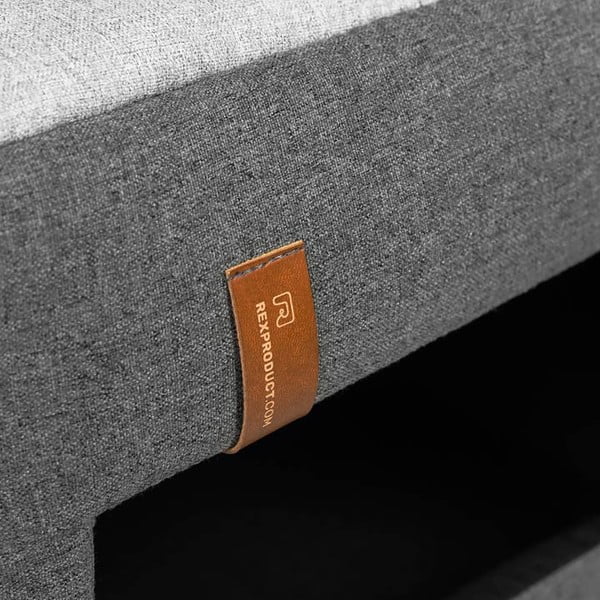 Svetlosivá búdka pre psa 43x43 cm Up and Down L – Rexproduct-image-1