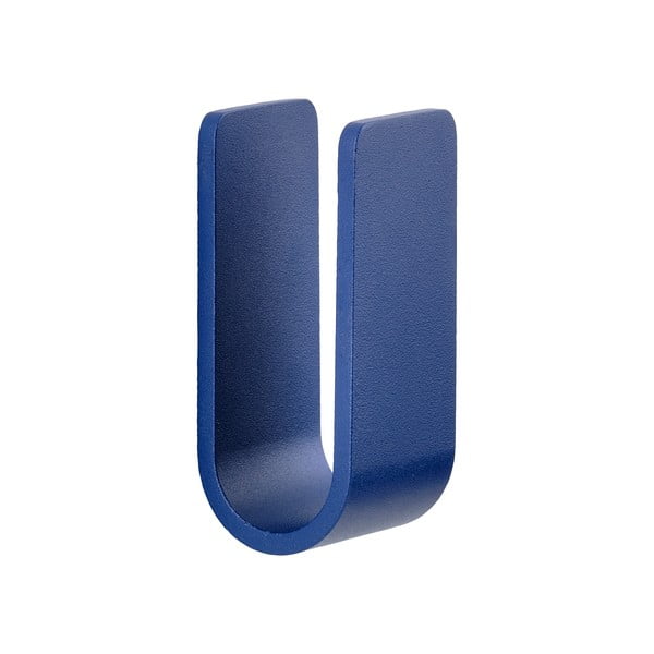 Modrý nástenný kovový háčik Ume – Zone