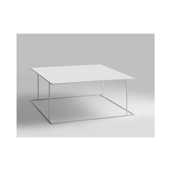 Biely konferenčný stolík Custom Form Walt, 100 × 100 cm-image-1