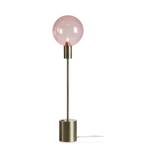 Ružová stolová lampa Markslöjd Uno