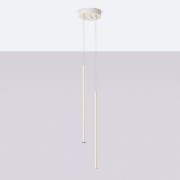 Krémové závesné svietidlo ø 15 cm Fideus – Sollux-image-2
