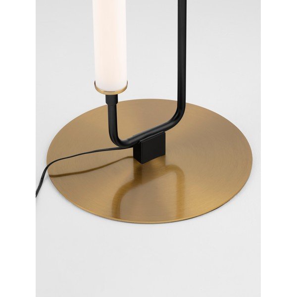 Biela/matne čierna kovová LED stojacia lampa (výška  150 cm) Wetro – Nova Luce-image-3