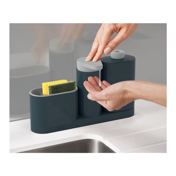 Sivý stojan na umývacie prostriedky Joseph Joseph SinkBase Plus-image-3