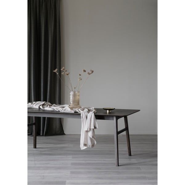 Hnedý jedálenský stôl v dubovom dekore Rowico Nagano, 205 x 95 cm-image-4