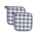 Bavlnené chňapky v súprave 2 ks Gingham – Tiseco Home Studio