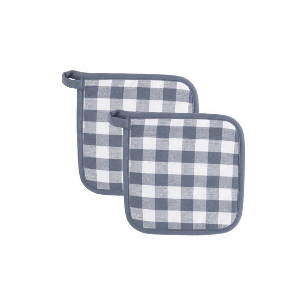 Bavlnené chňapky v súprave 2 ks Gingham – Tiseco Home Studio