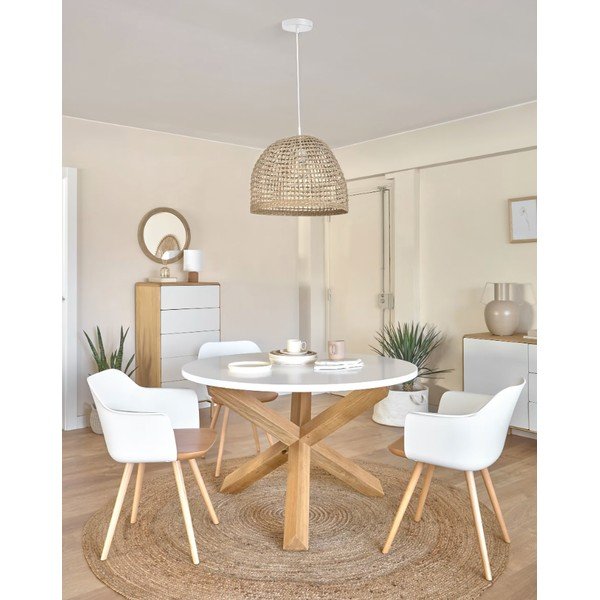 Tienidlo z morskej trávy v prírodnej farbe ø 49 cm Cynara - Kave Home-image-4