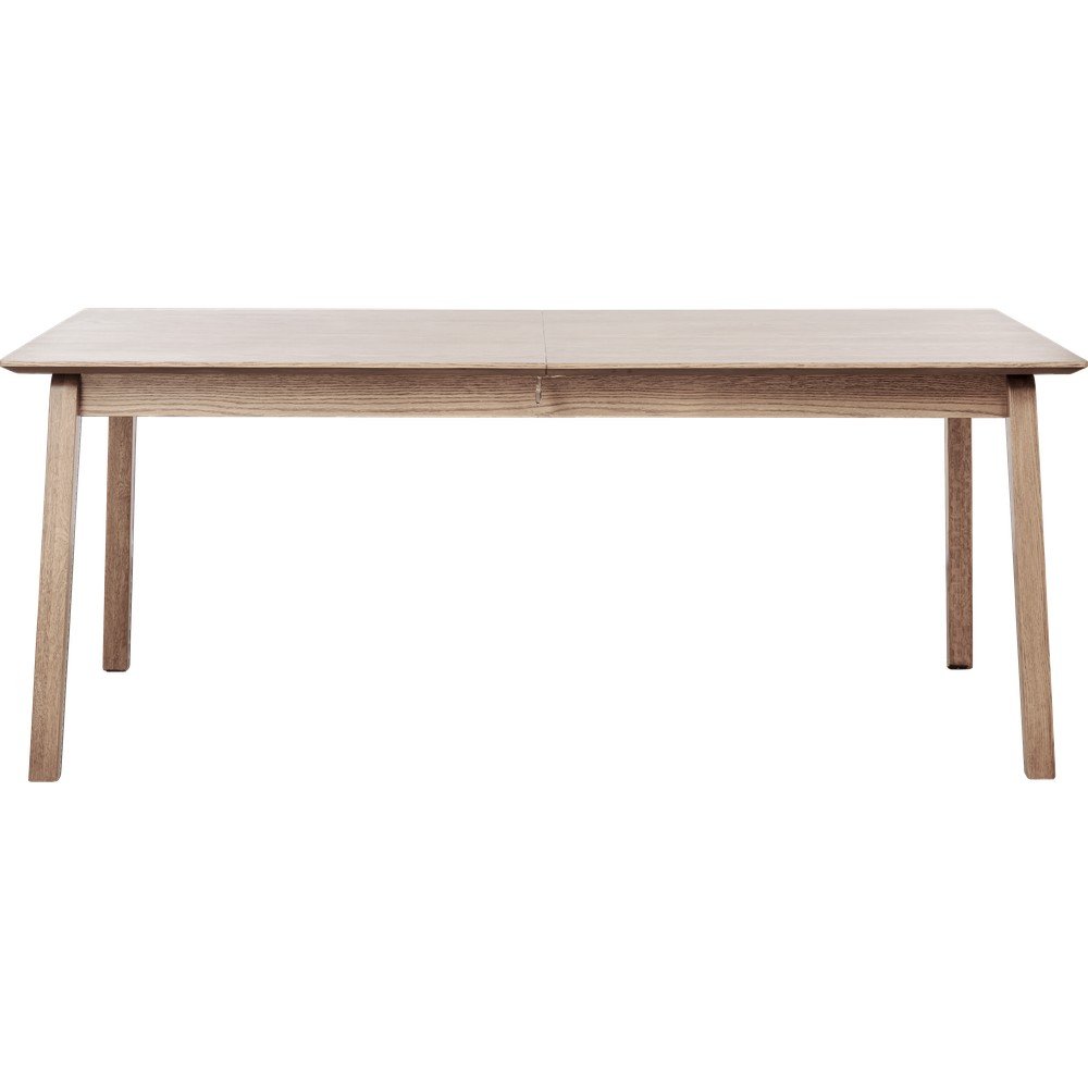 E-shop Rozkladací jedálenský stôl s prídavnou doskou v dekore duba 95x190 cm Bari – Unique Furniture