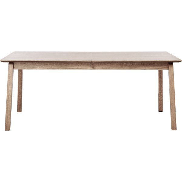 Rozkladací jedálenský stôl s prídavnou doskou v dekore duba 95x190 cm Bari – Unique Furniture
