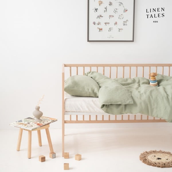 Ľanové detské obliečky na jednolôžko 140x200 cm - Linen Tales-image-3