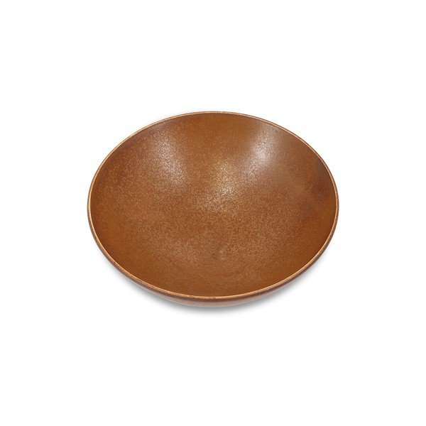 Hnedá porcelánová misa ø 21 cm Ovio – BonBistro-image-1
