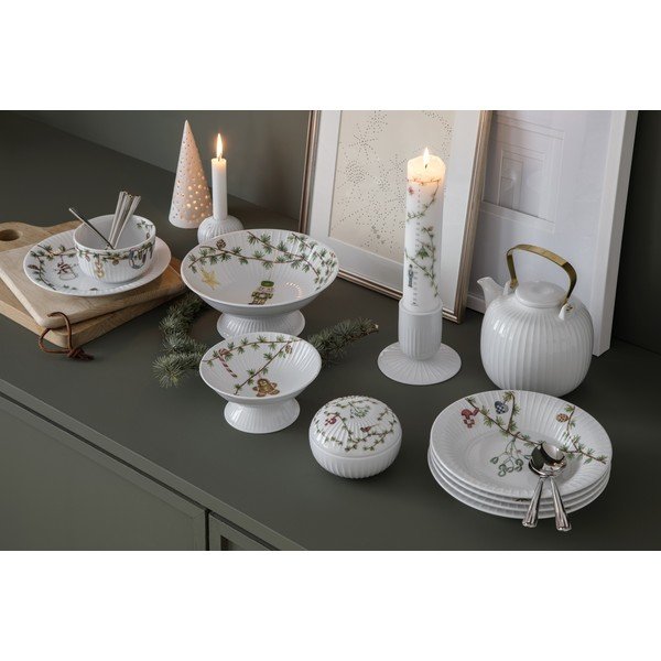 Biela porcelánová misa s vianočným motívom ø 16 cm Hammershøi Christmas – Kähler Design-image-4