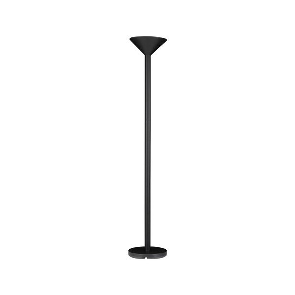 Matne čierna kovová stojacia lampa (výška  165 cm) Tazu – Nova Luce