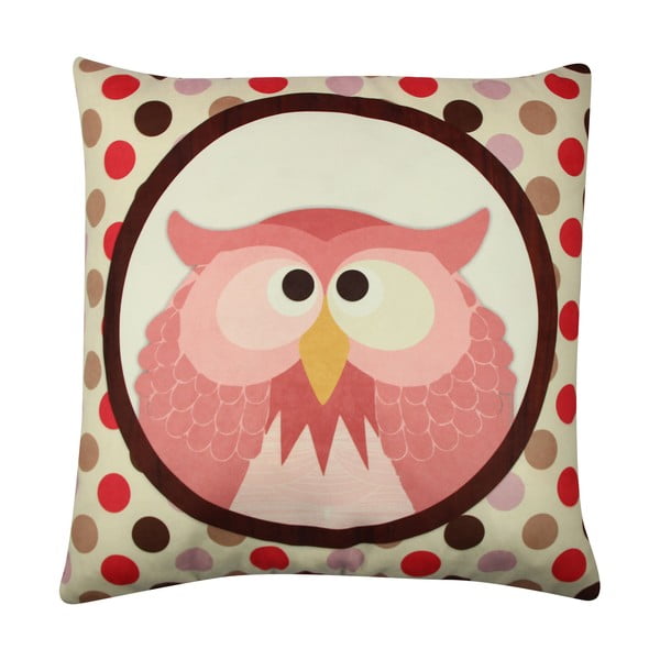 Vankúš Owl No. 3, 43x43 cm-image-1
