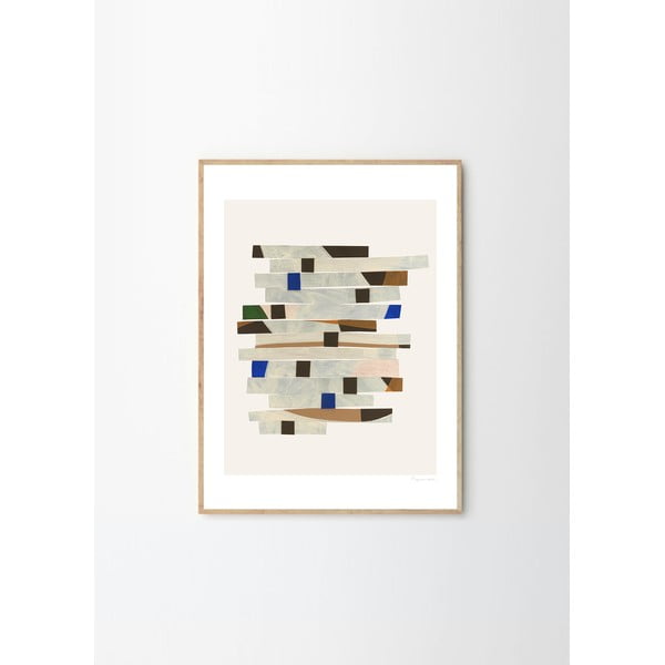 Plagát 50x70 cm Cut up Stripes – Berit Mogensen Lopez – The Poster Club-image-4