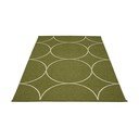 Tmavozelený vnútorný a vonkajší koberec 180x275 cm Boo Dark Olive – Pappelina