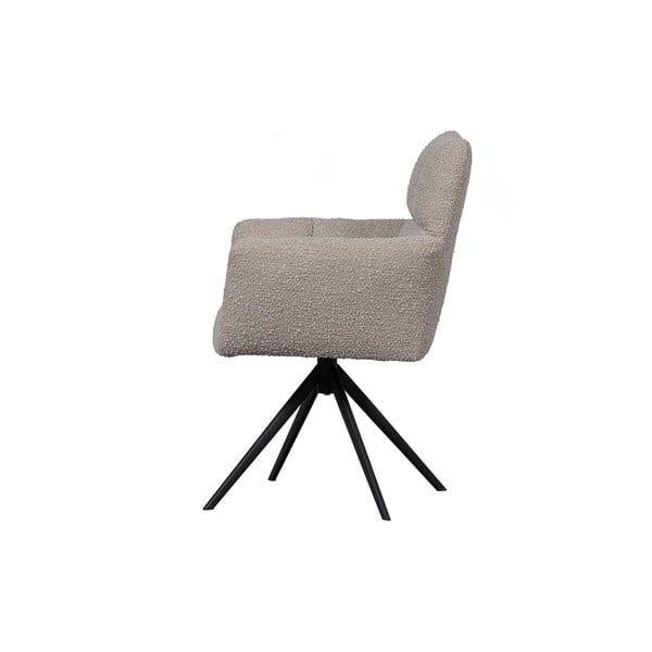 Béžové čalúnené jedálenské kreslo Vinny – WOOOD-image-3