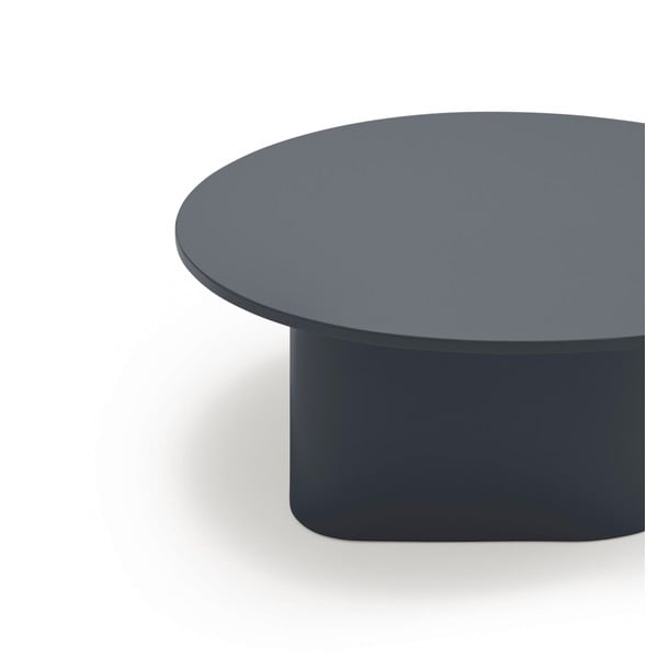 Antracitovosivý konferenčný stolík 110x111 cm Totem – Teulat-image-3
