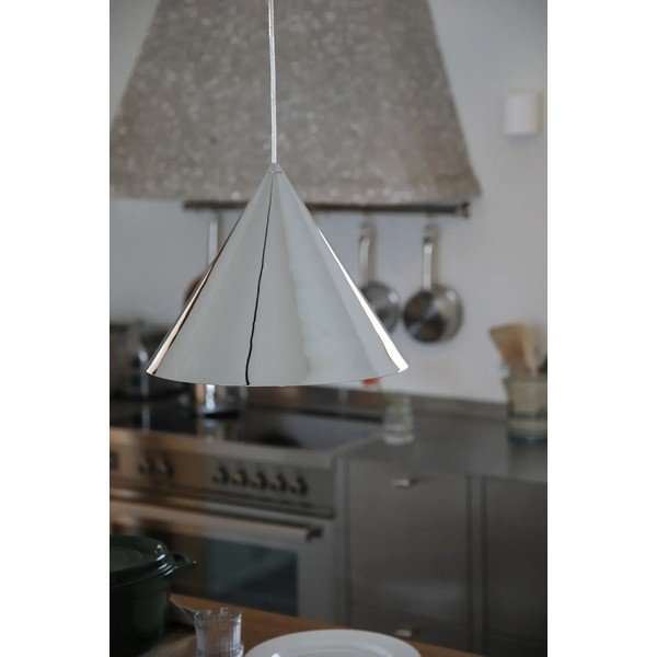 Kovové závesné svietidlo v striebornej farbe s kovovým tienidlom ø 37,5 cm Tip – Markslöjd-image-1