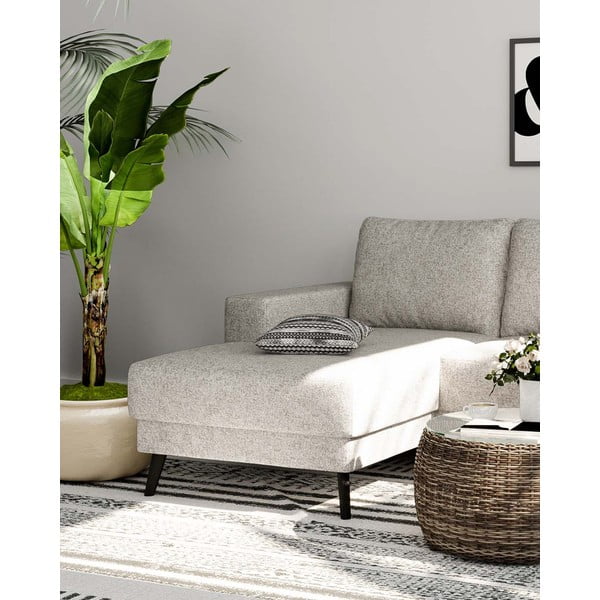 Krémovobiela rohová pohovka (ľavý roh) Fynn – Ghado-image-1