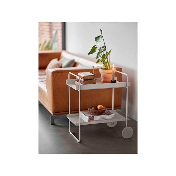 Kovový servírovací stolík na kolieskach 40.5x61 cm A-Cocktail – Zone-image-4