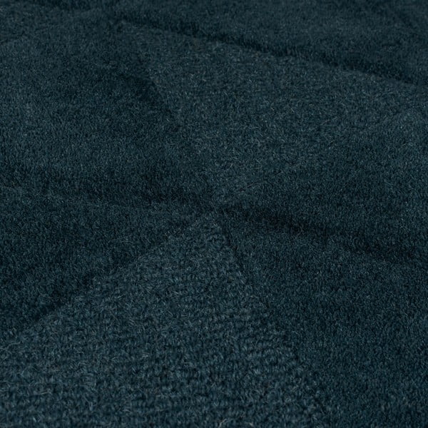 Zelenomodrý ručne tkaný vlnený koberec 160x230 cm Shard Teal – Flair Rugs-image-3