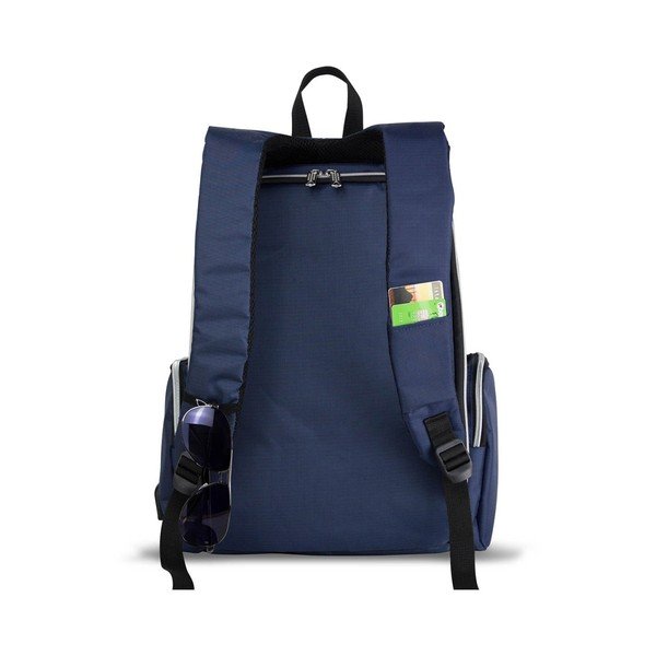 Tmavomodrý batoh pre mamičky s USB portom My Valice MOTHER STAR Baby Care Backpack-image-1