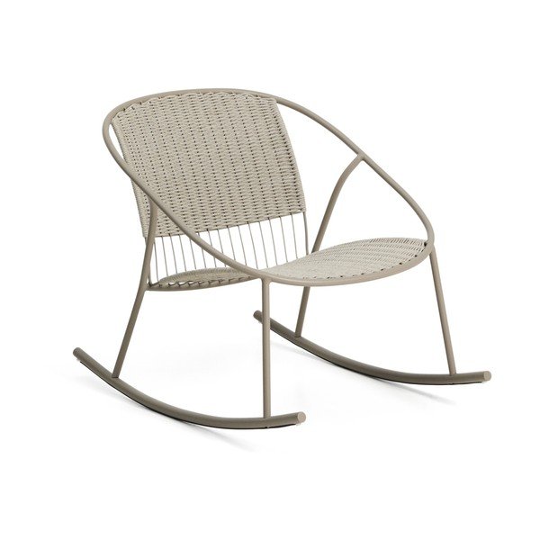 Taupe záhradné kreslo Atrani – Kave Home