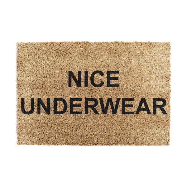 Rohožka z kokosového vlákna 40x60 cm Nice Underwear – Artsy Doormats