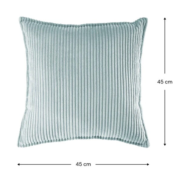 Menčestrový detský pohovkový vankúš v mentolovej farbe Block – Wigiwama-image-4