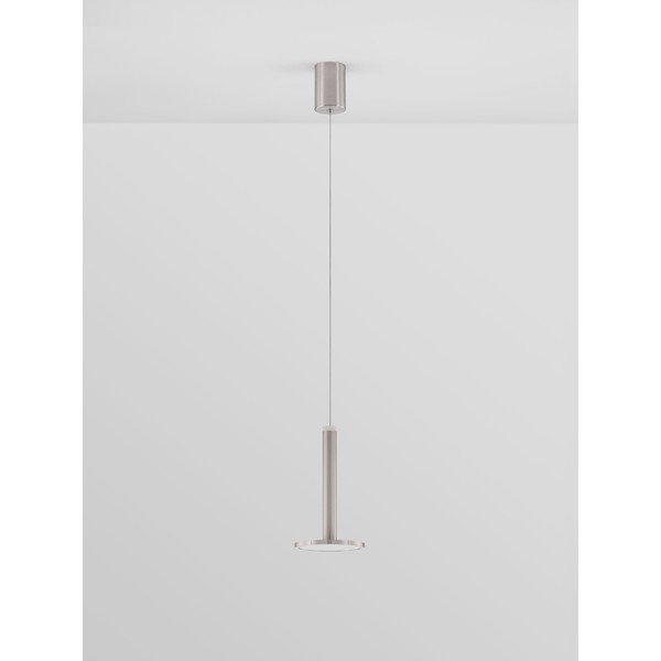 Kovové LED závesné svietidlo v matne striebornej farbe ø 15 cm Palencia – Nova Luce-image-2