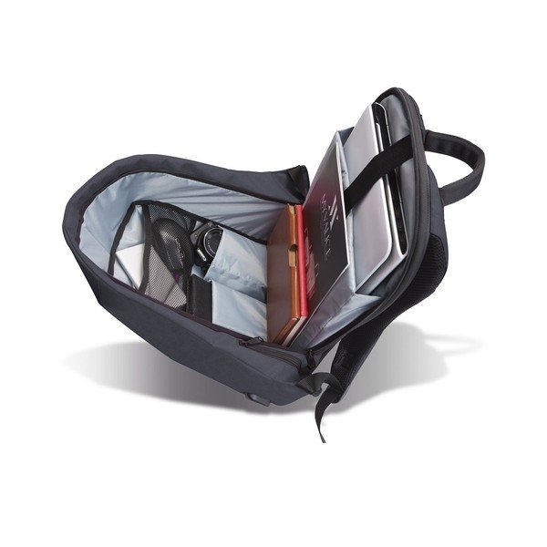 Tmavosivo-čierny batoh s USB portom My Valice SECRET Smart Bag-image-1