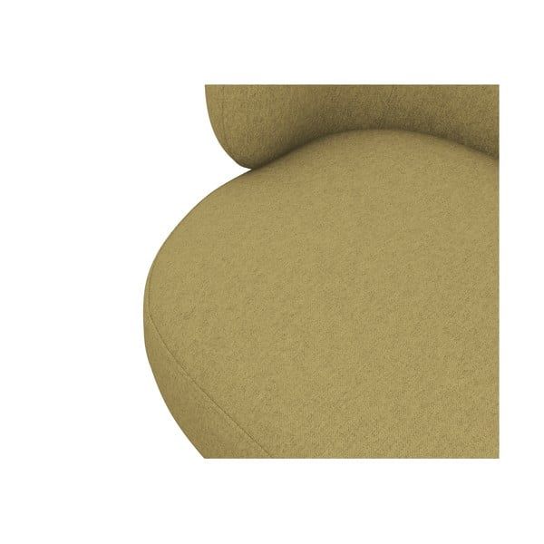 Kreslo v horčicovej farbe Hina – Makamii-image-4