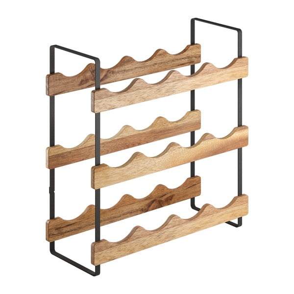 Drevený stojan na víno počet fliaš 12 York – Metaltex