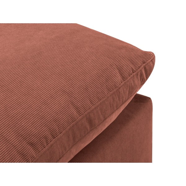 Ružová obojstranná rohová časť modulárnej menčestrovej pohovky Windsor & Co Sofas Galaxy-image-4