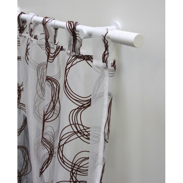 Kovová roztiahnuteľná garniža 190 - 340 cm Kreta - Gardinia-image-1