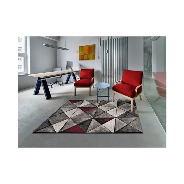 Sivý koberec Universal Optik, 120 × 170 cm-image-2