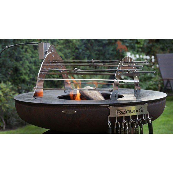 Ihly na špíz v súprave 3 ks z nehrdzavejúcej ocele Rotisserie – Remundi-image-3