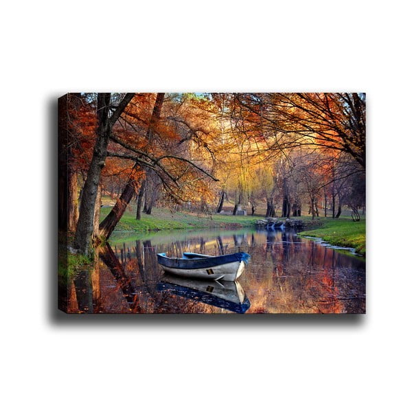 Obraz Tablo Center Boat Lake, 70 × 50 cm