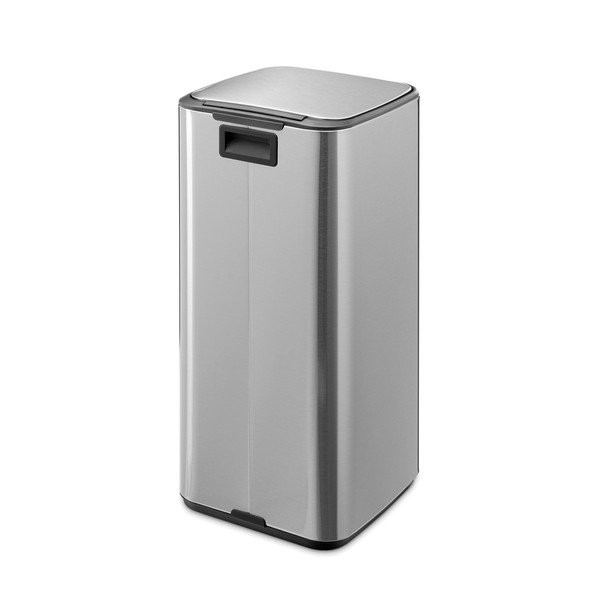 Pedálový oceľový odpadkový kôš v matne striebornej farbe 30 l Bo – Brabantia-image-3