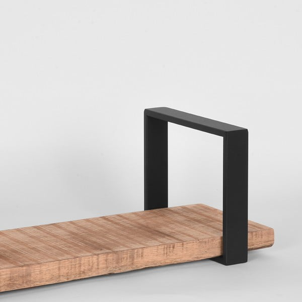 Čierna polica z mangového dreva 60 cm Slam – LABEL51-image-2