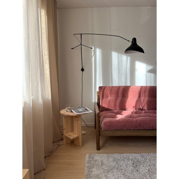 Okrúhly konferenčný stolík v prírodnej farbe Rondure - Karup Design-image-2