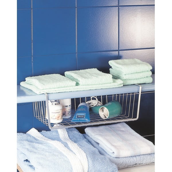 Prídavný košík pod poličku Metaltex Basket, 30 × 26 cm-image-1