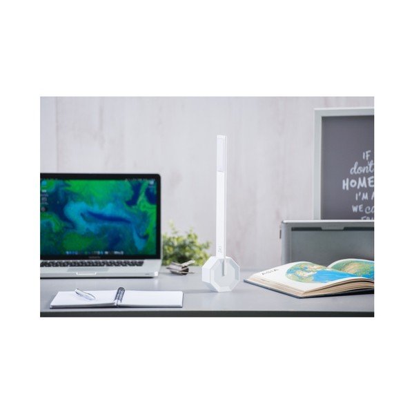 Biela LED stolová lampa (výška  38 cm) Octagon One – Gingko-image-4