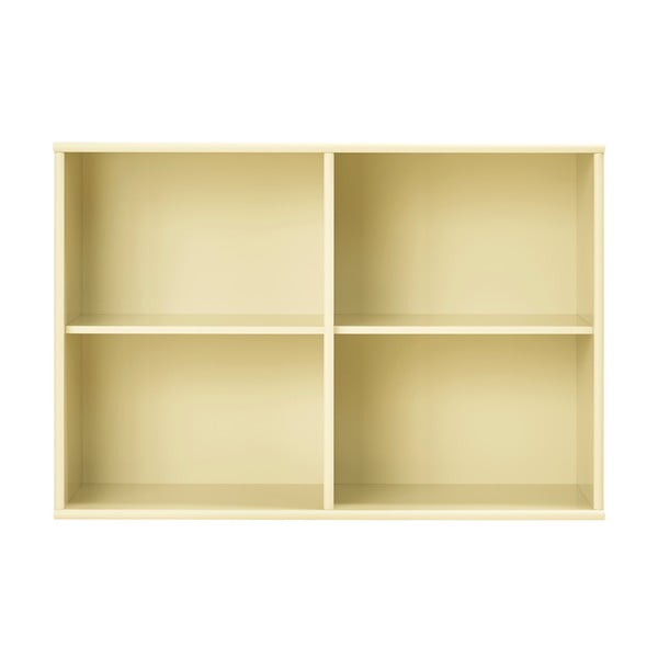 Svetložltá závesná knižnica 89x61 cm Mistral – Hammel Furniture
