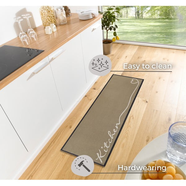 Béžový behúň Zala Living Kitchen, 50 x 150 cm-image-3