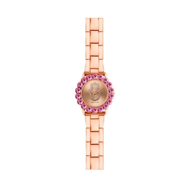Dámske hodinky vo farbe ružového zlata Manoush Aurora