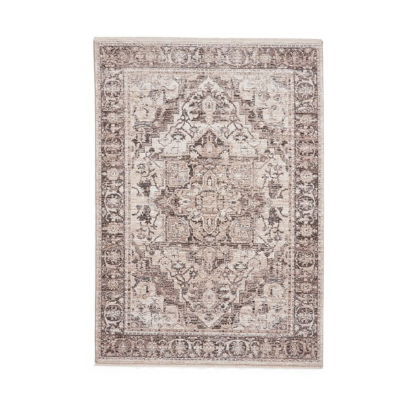 Sivo-béžový behúň 80x300 cm Vintage – Think Rugs