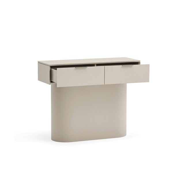 Béžový konzolový stolík 36x100 cm Totem – Teulat-image-2